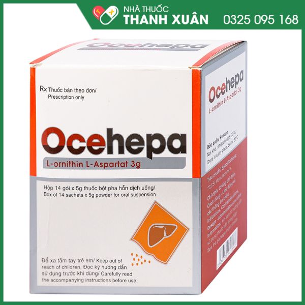 Ocehepa thuốc điều trị xơ gan, viêm gan